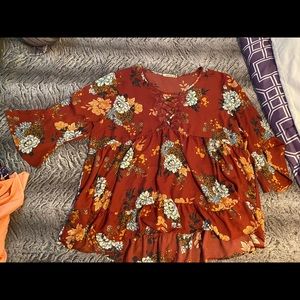 Floral blouse
